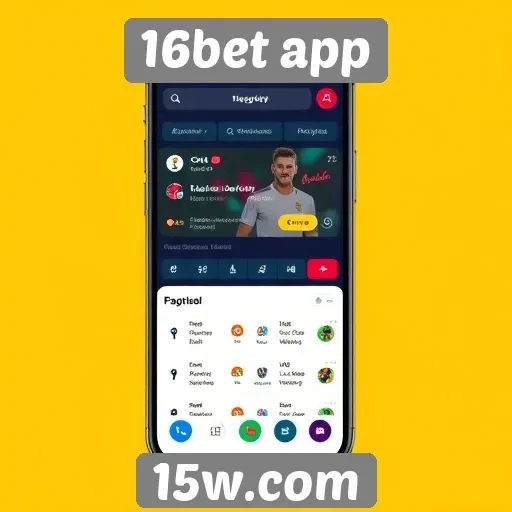 Avaliação da interface do usuário no site 16bet app